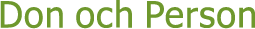 Don och person